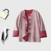 A unique Chinese-style double-sided two-color woolen coat with high-quality wool and new Chinese-style button-down double-sided woolen top Application Scenario